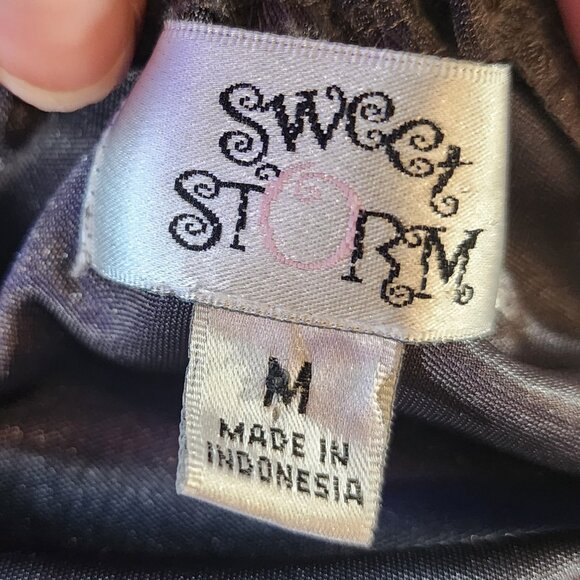 Y2K mcbling ruffled halter style dress party homecoming 2000s a-line size M - Picture 9 of 10